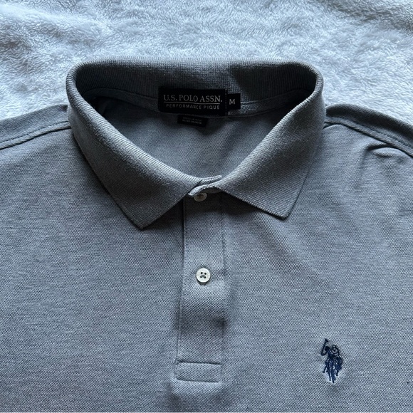 NWT U.S. Polo Assn. Performance Piqué Polo - Picture 3 of 5